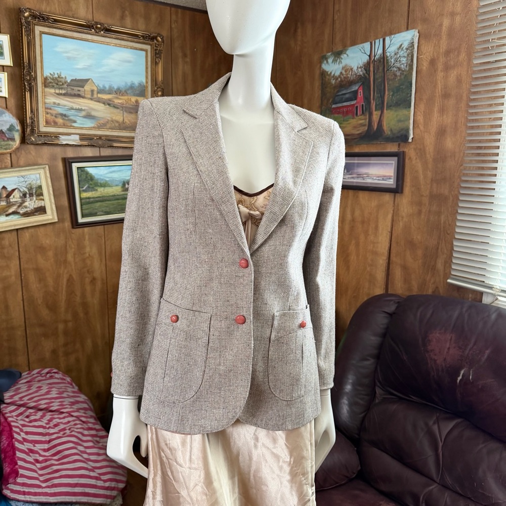 Vintage Simpsons Sears Wool Blend Blazer